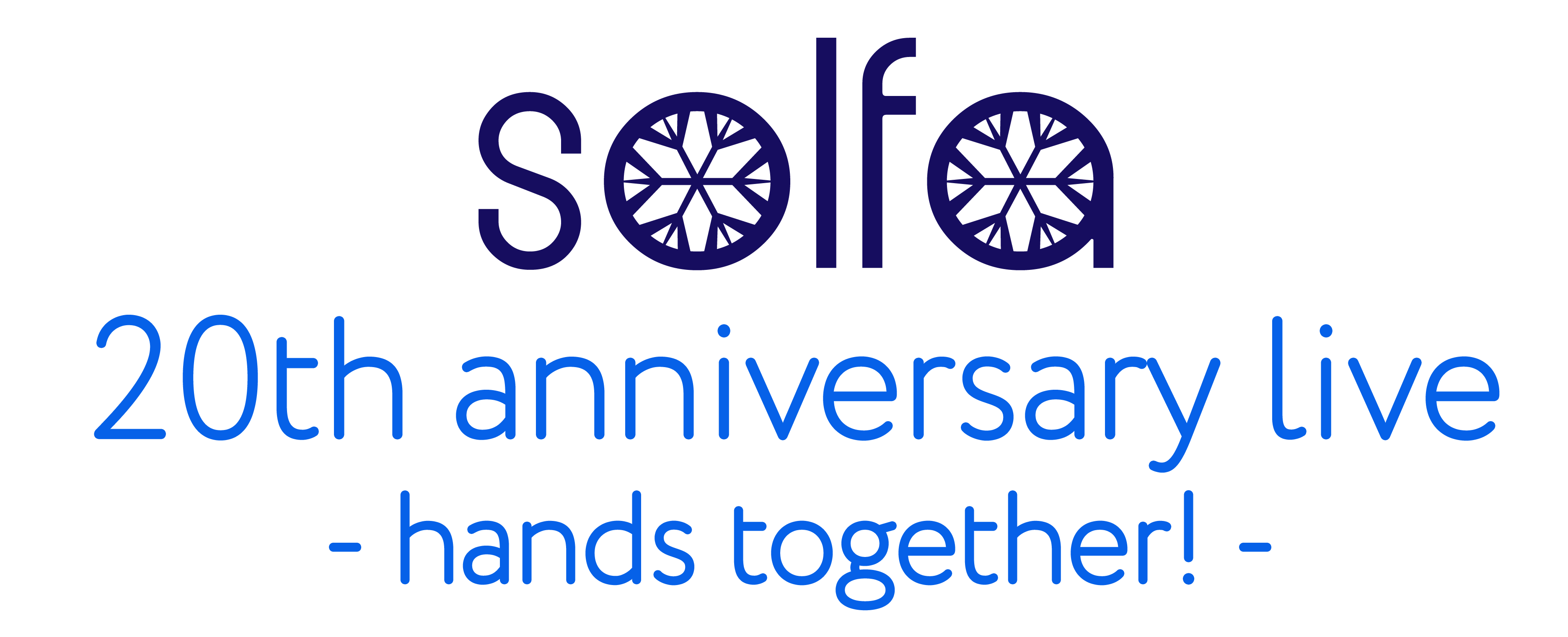 solfa 20th anniversary live - hands together! -